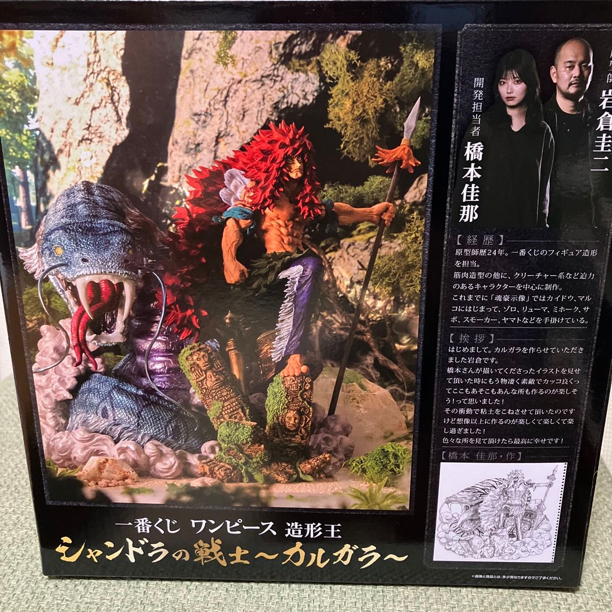 一番くじ ワンピース 造形王 シャンドラの戦士~カルガラ~B賞 一番くじ ワンピース 造形王 シャンドラの戦士~カルガラ~B賞