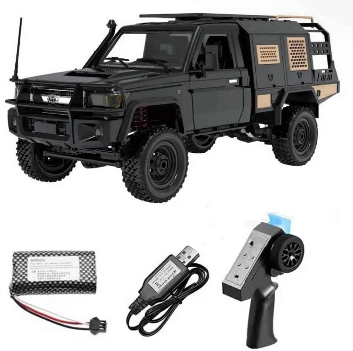 黒 新型荷台MN82S MN82pro 1/12 4WD RC WPL ラジコン クローラー 黒 新型荷台MN82S MN82pro 1/12 4WD RC WPL ラジコン クローラー