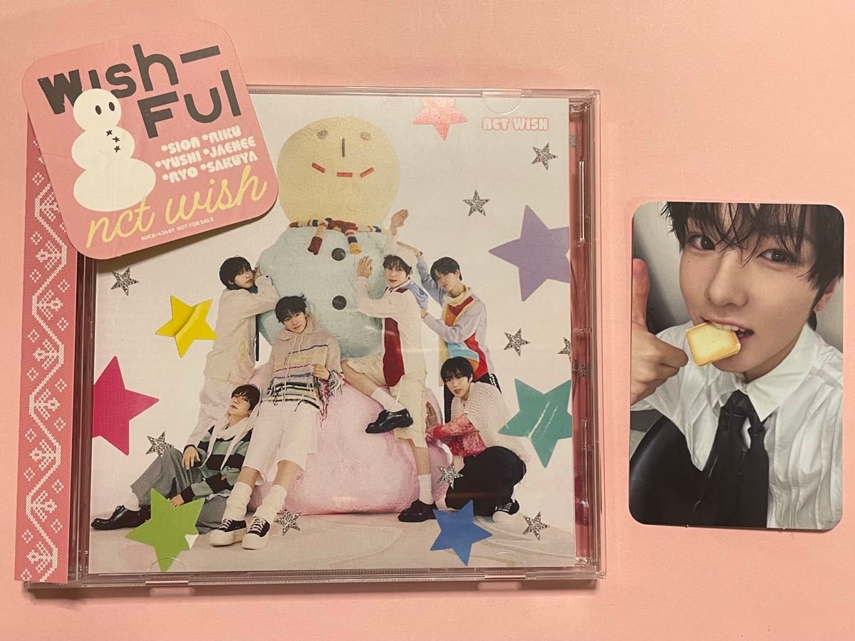 新品未使用】NCT WISH 『WISHFUL』 サクヤ トレカ 通常盤CD 新品未使用】NCT WISH 『WISHFUL』 サクヤ トレカ 通常盤CD