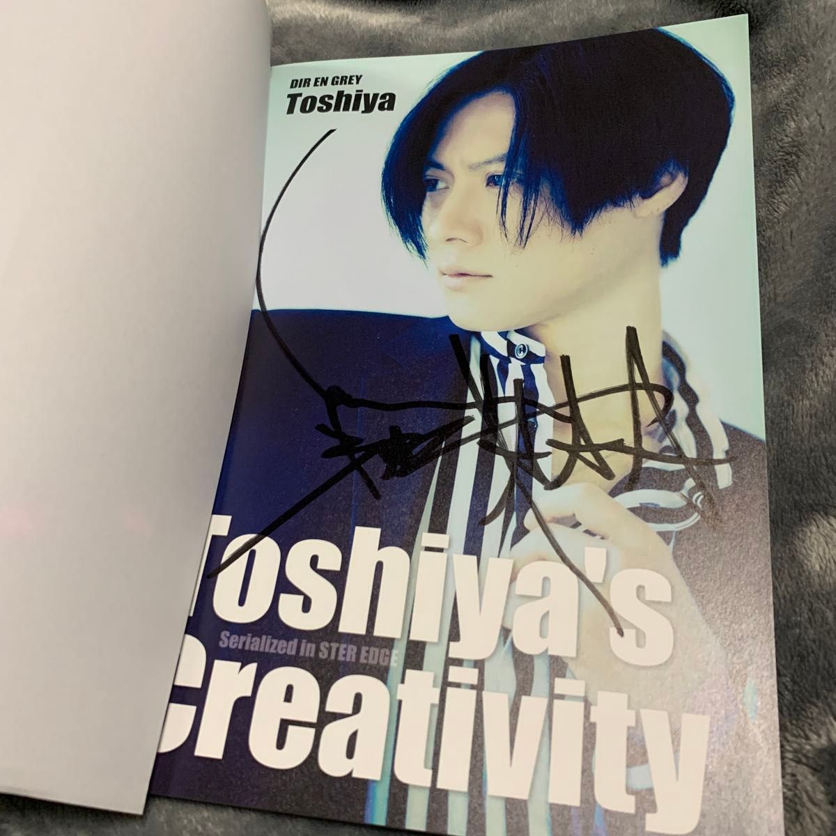 Toshiya's Creativity」 Toshiyaさん直筆 Toshiya's Creativity」 Toshiyaさん直筆