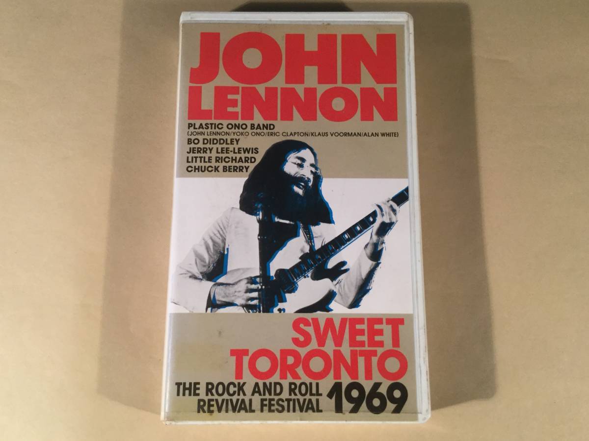 VHS video = John * Lennon | Suite * Toronto ~ lock n* roll * Revival * festival 1969= excellent goods!