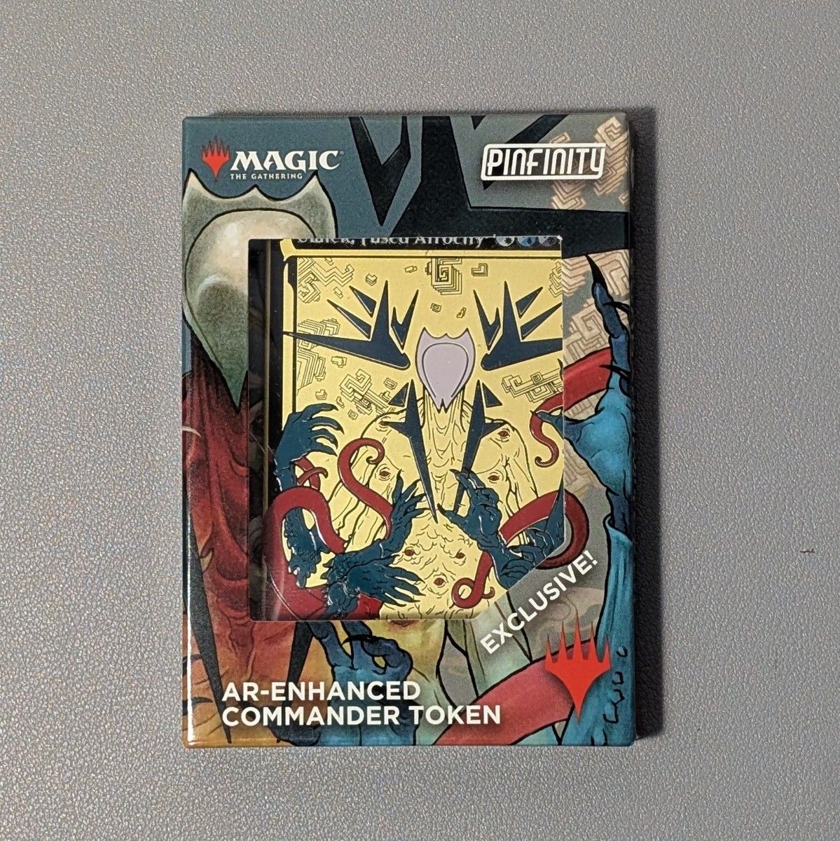 未開封】MTG Pinfinity 合体した非道 ウラレック 提示用 金属製 未開封】MTG Pinfinity 合体した非道 ウラレック 提示用 金属製