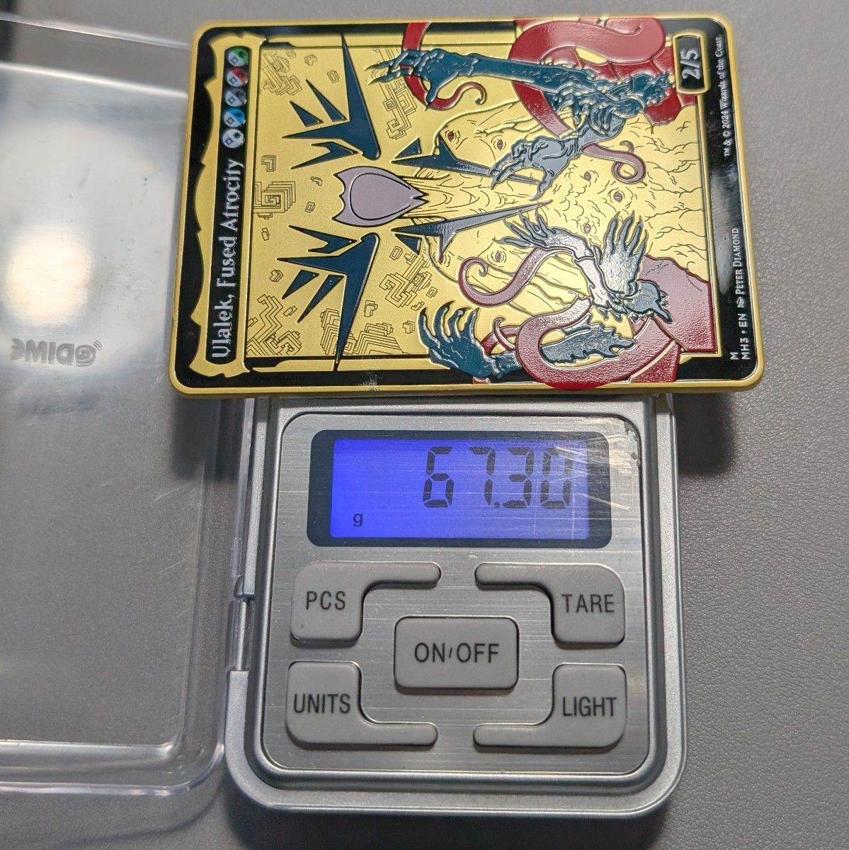未開封】MTG Pinfinity 合体した非道 ウラレック 提示用 金属製 未開封】MTG Pinfinity 合体した非道 ウラレック 提示用 金属製