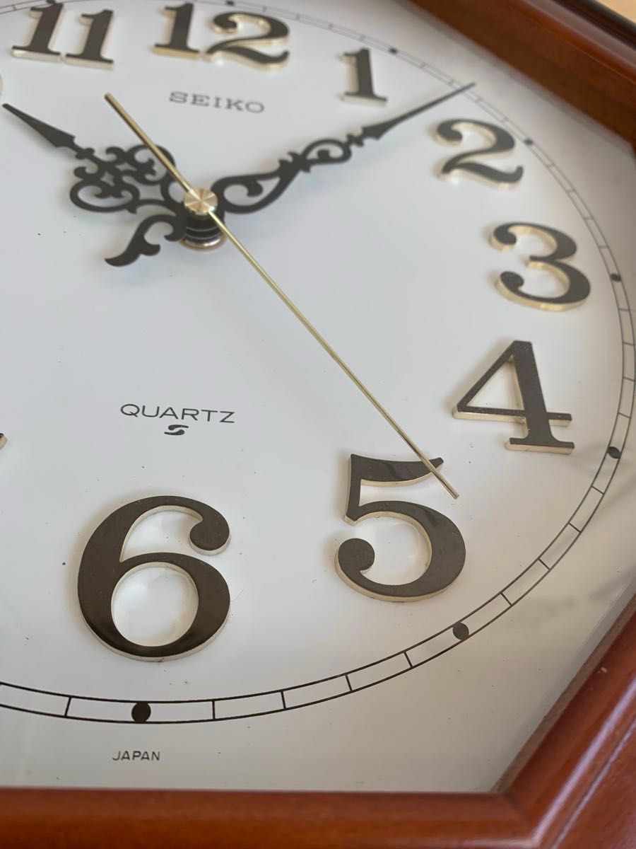 日本製 SEIKO セイコー QUARTZ クオーツ KS417B 掛け時計 日本製 SEIKO セイコー QUARTZ クオーツ KS417B 掛け時計