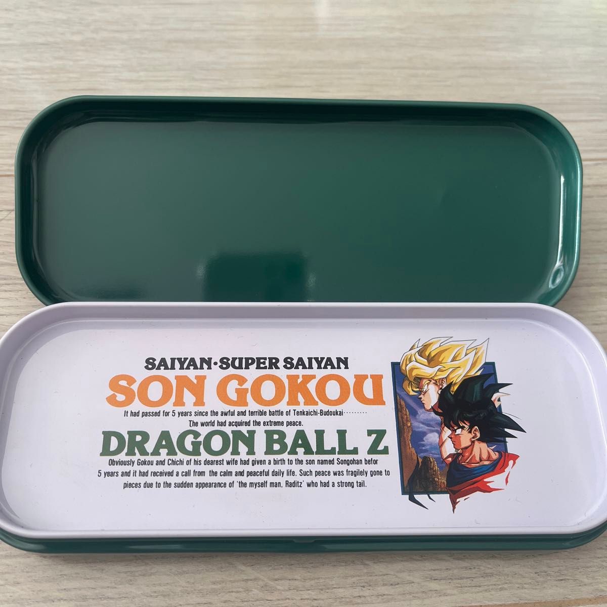 缶ペンケース ドラゴンボールZ 筆箱 ペンケース 孫悟空 昭和 缶ペンケース ドラゴンボールZ 筆箱 ペンケース 孫悟空 昭和