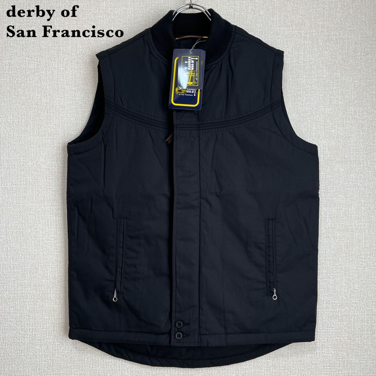 希少サイズ】新品 derby of San Francisco ベスト S|Yahoo 希少サイズ】新品 derby of San Francisco ベスト S|Yahoo