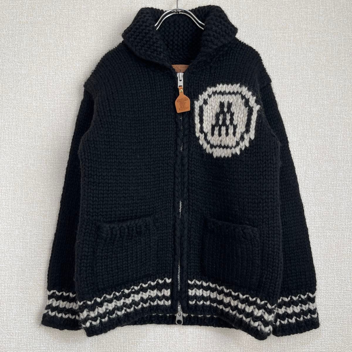 新品同様】MONCLER×Kanata カウチンニット ブラック 36|Yahoo 新品同様】MONCLER×Kanata カウチンニット ブラック 36|Yahoo