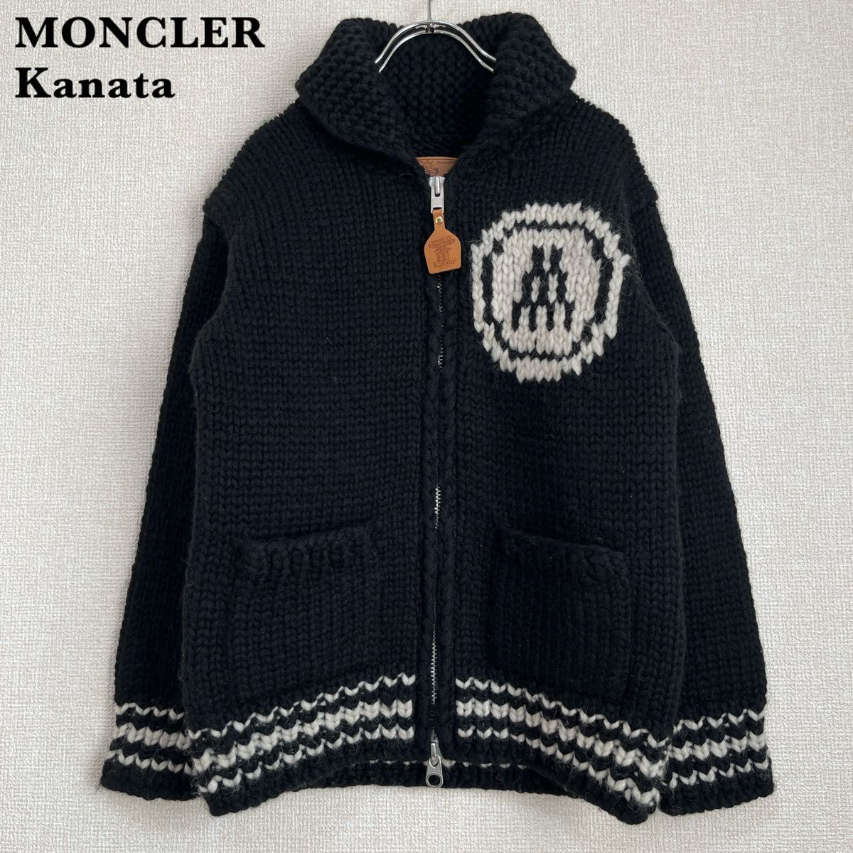 新品同様】MONCLER×Kanata カウチンニット ブラック 36|Yahoo 新品同様】MONCLER×Kanata カウチンニット ブラック 36|Yahoo