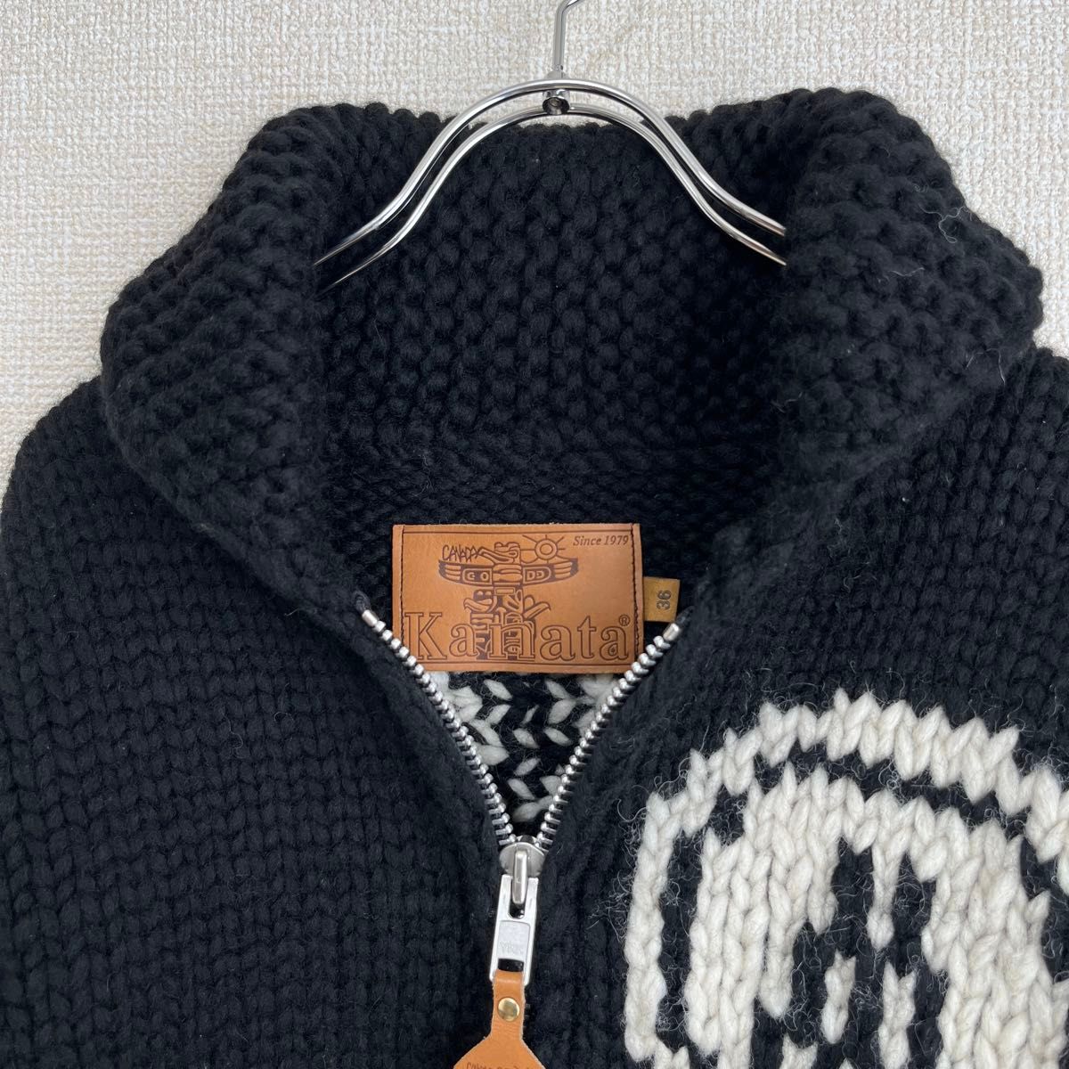 新品同様】MONCLER×Kanata カウチンニット ブラック 36|Yahoo 新品同様】MONCLER×Kanata カウチンニット ブラック 36|Yahoo