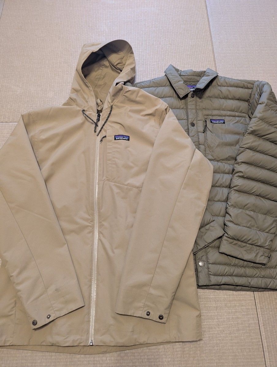 美品】パタゴニア patagonia ダウンドリフト3in1 ベージュ 美品】パタゴニア patagonia ダウンドリフト3in1 ベージュ