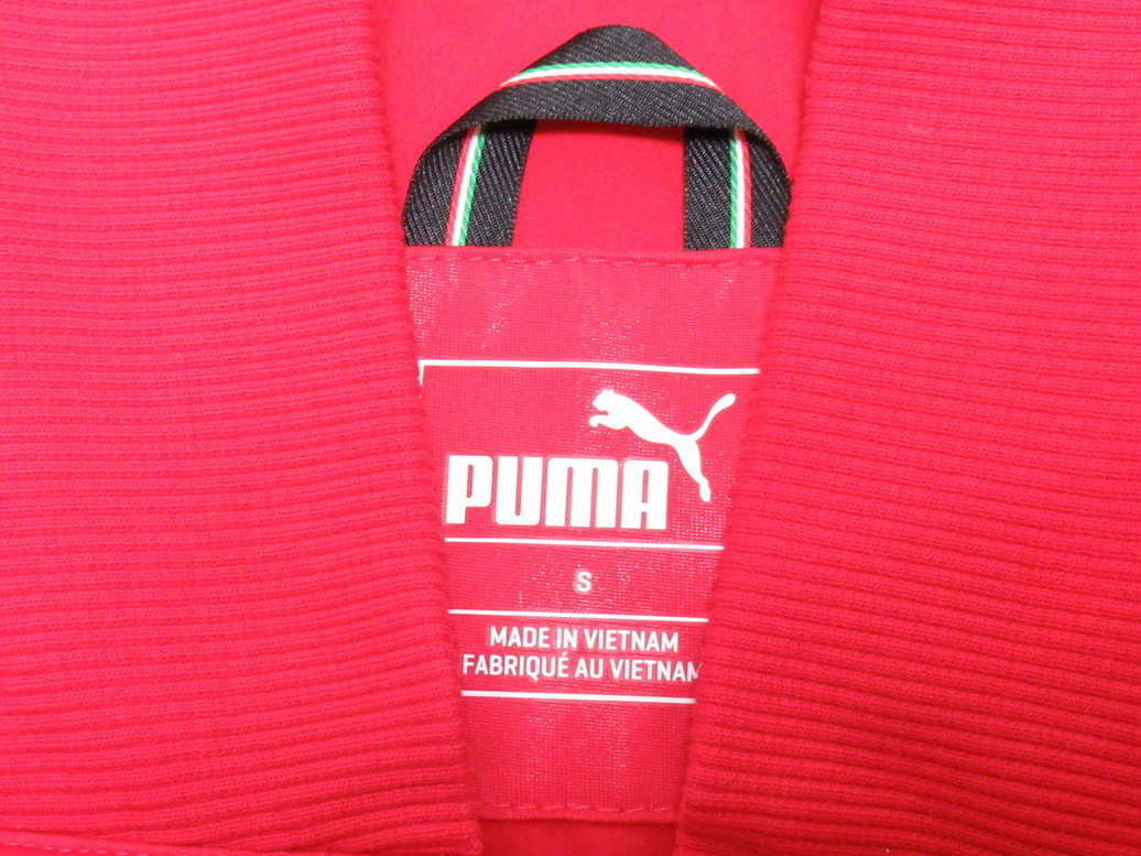 PUMA Ferrari パデッド ジャケット 赤 ロッソコルサ S プーマ フェラーリ レッド アウター WARM CELL 572156-02_画像10