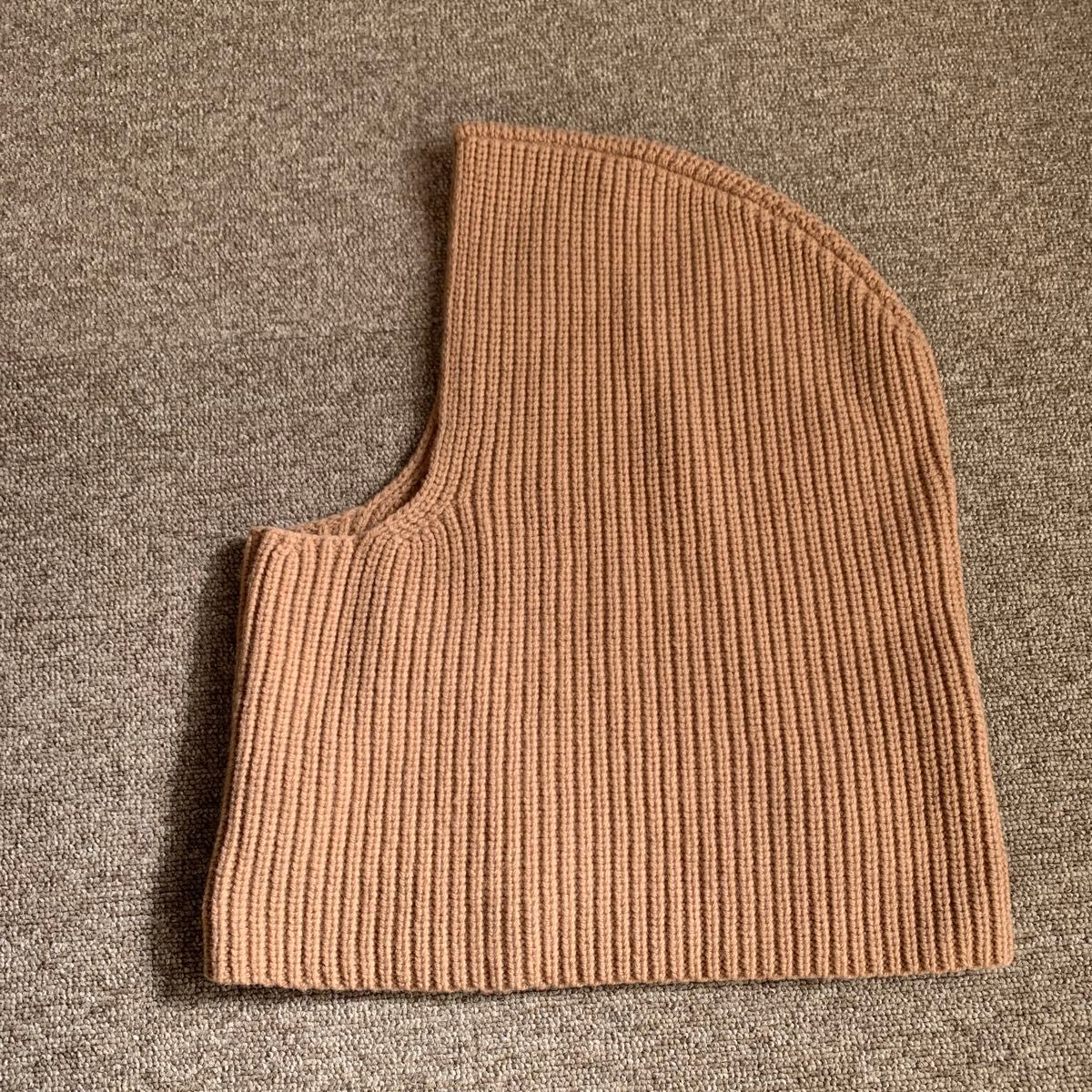 美品 アーペーセー バラクラバ ニットキャップ リブニット 美品 アーペーセー バラクラバ ニットキャップ リブニット