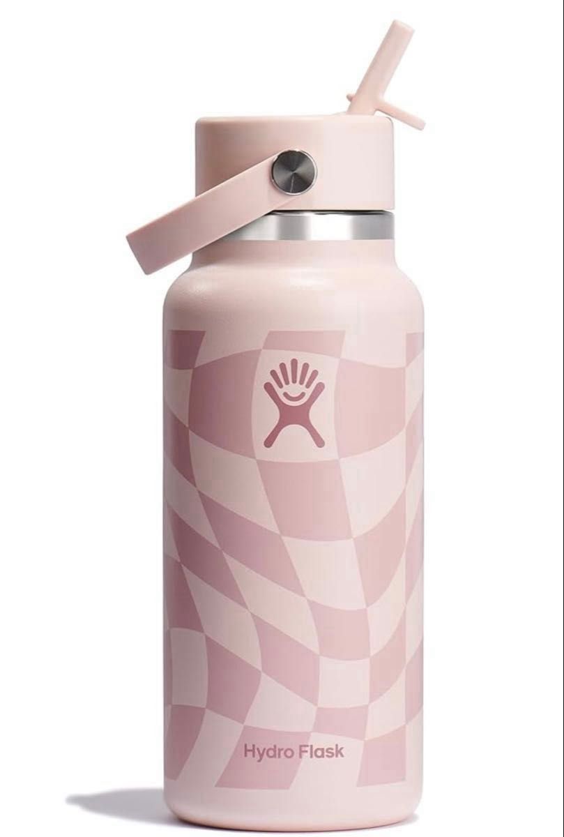 限定品 ハイドロフラスク 32oz ストロー付水筒 ピンク|Yahoo 限定品 ハイドロフラスク 32oz ストロー付水筒 ピンク|Yahoo