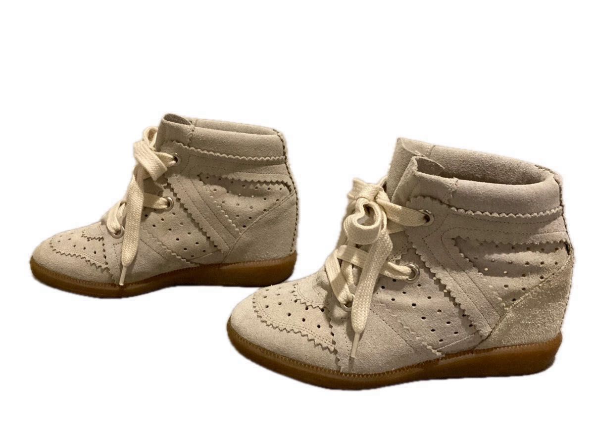 Isabel Marant (イザベルマラン)インヒール スニーカー BOBBY Isabel Marant (イザベルマラン)インヒール スニーカー BOBBY