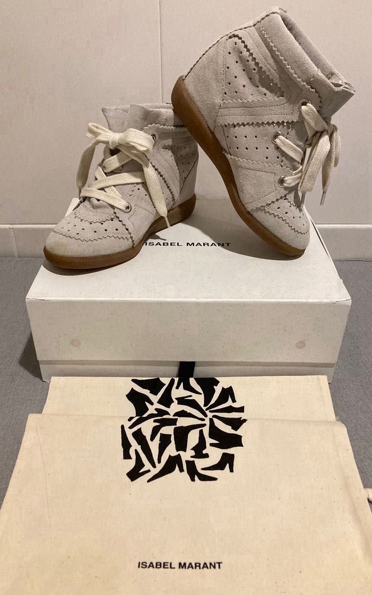Isabel Marant (イザベルマラン)インヒール スニーカー BOBBY Isabel Marant (イザベルマラン)インヒール スニーカー BOBBY