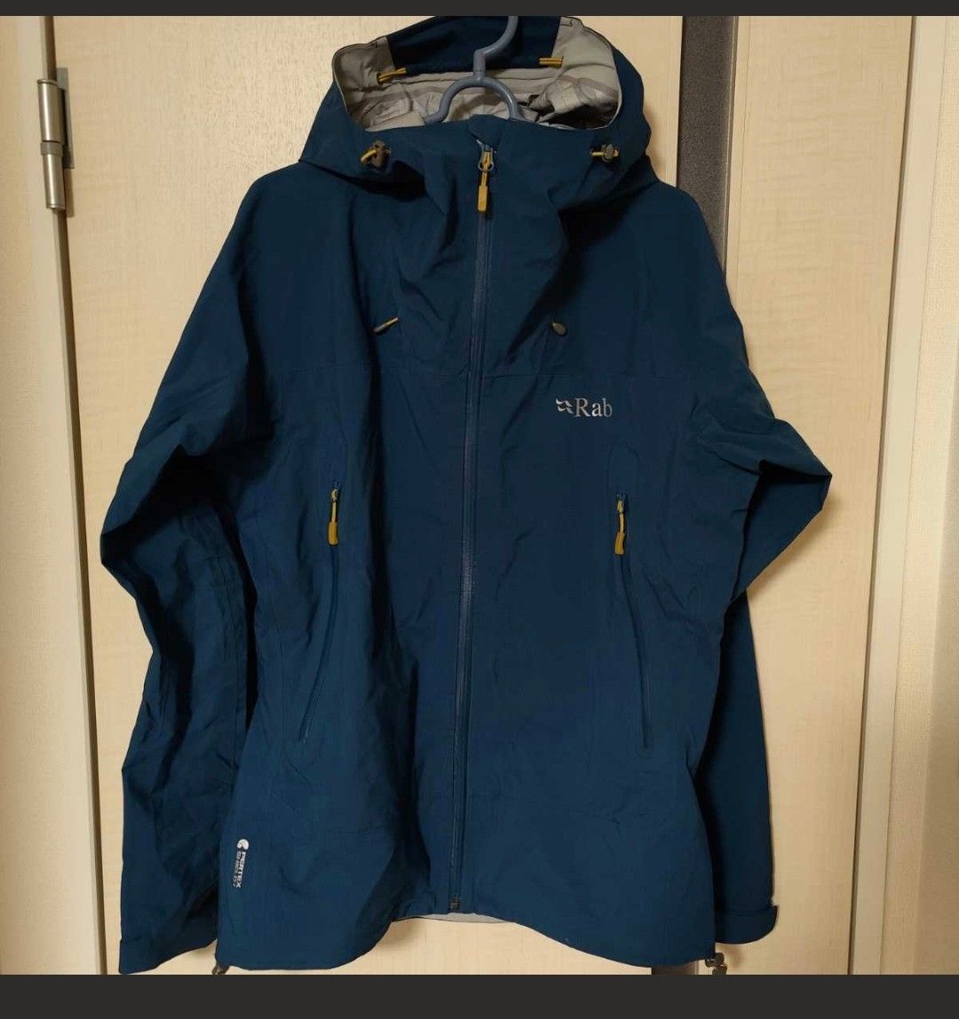 美品 Rab アークジャケット ARCJACKET UKS JPNM ラブ ネイビー 美品 Rab アークジャケット ARCJACKET UKS JPNM ラブ ネイビー