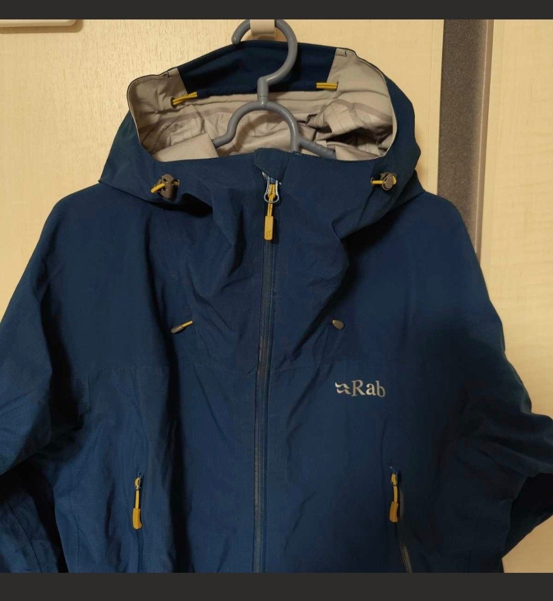 美品 Rab アークジャケット ARCJACKET UKS JPNM ラブ ネイビー 美品 Rab アークジャケット ARCJACKET UKS JPNM ラブ ネイビー