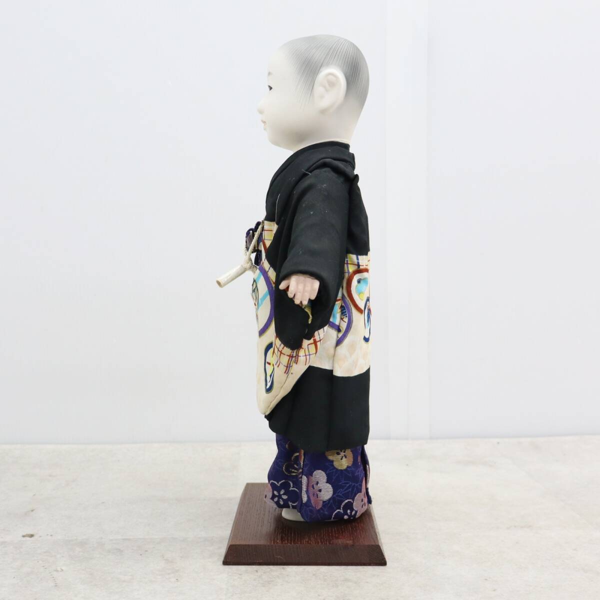 創作人形 関節市松人形 人毛 運賃着払 0812U1G(市松人形 齊藤 創作人形 関節市松人形 人毛 運賃着払 0812U1G(市松人形 齊藤