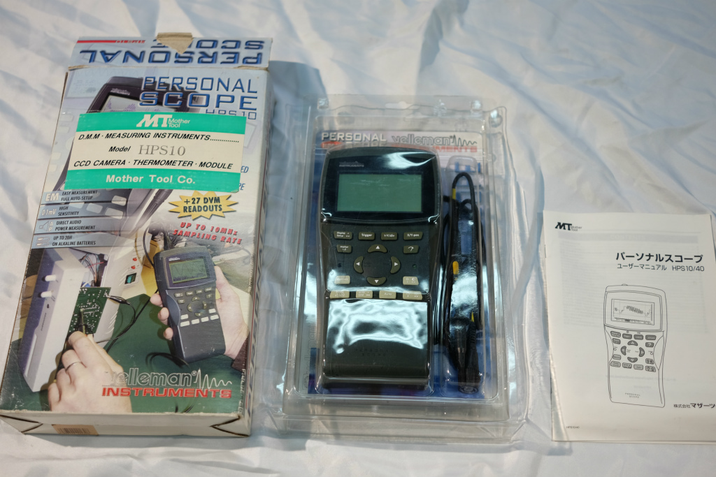 マザーツール HPS10 パーソナルオシロスコープ　数回使用品