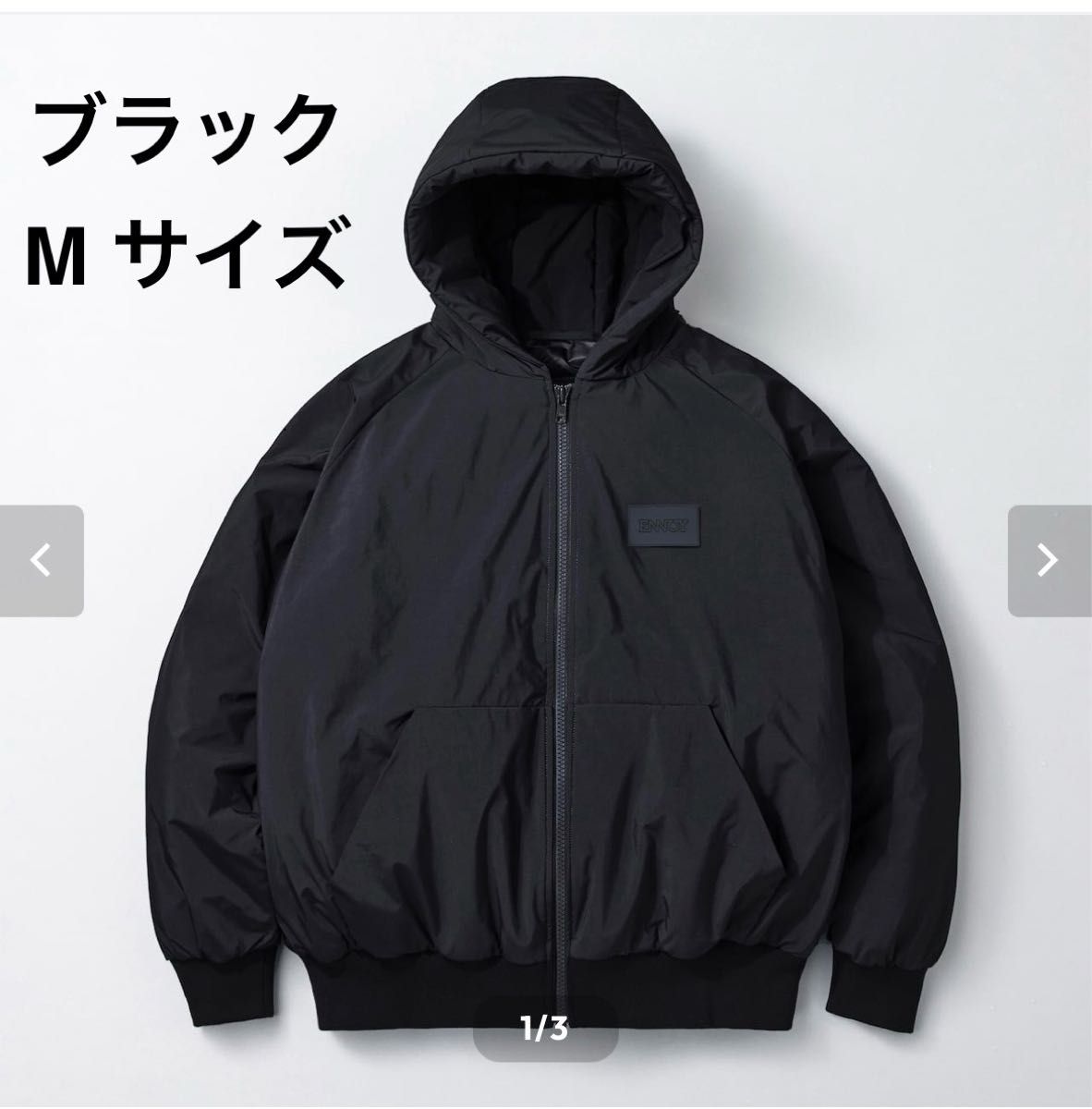 ENNOY エンノイ ELECTRIC PUFFER JACKET BLACK エレクトリック ENNOY エンノイ ELECTRIC PUFFER JACKET BLACK エレクトリック