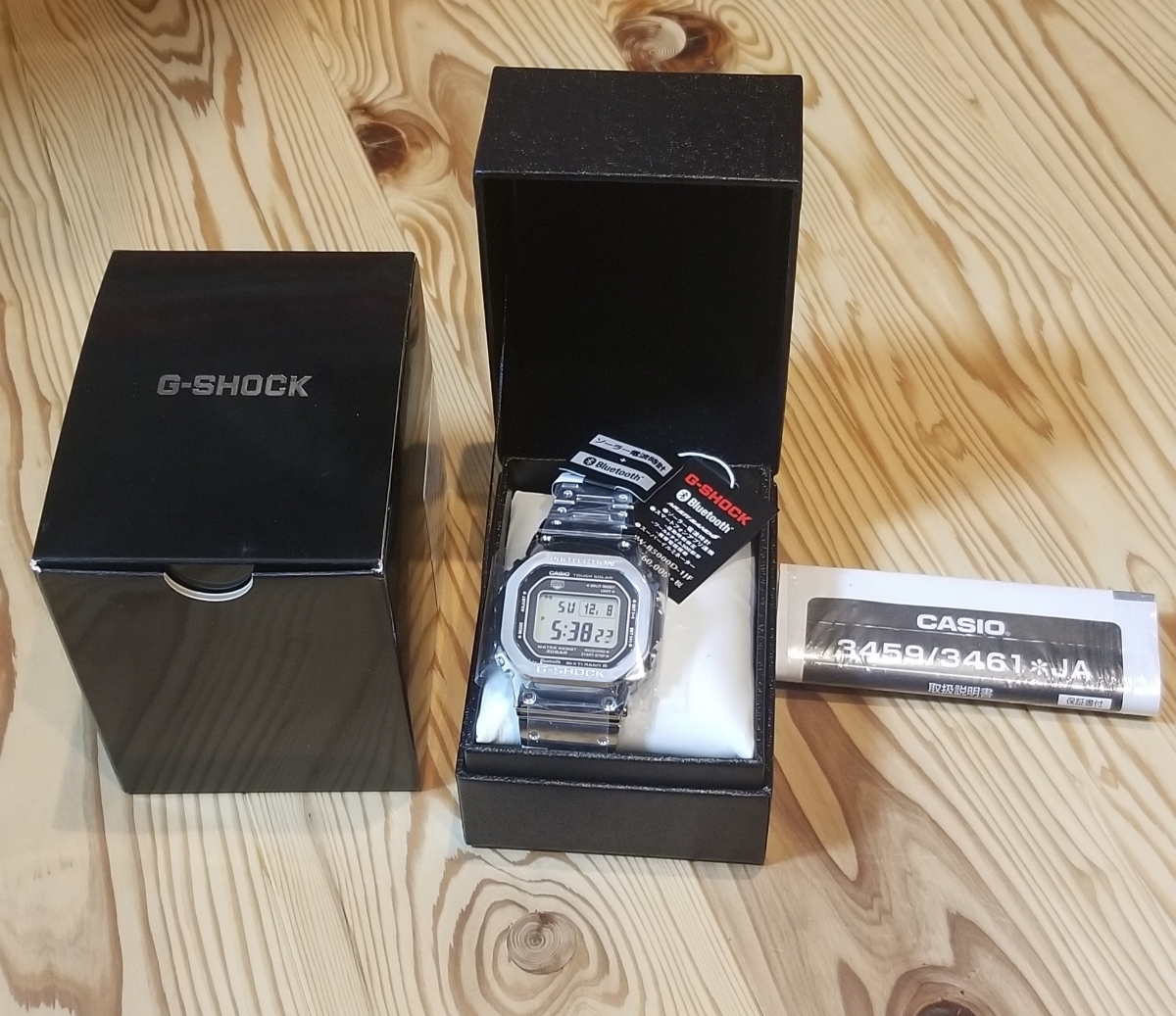 G-SHOCK GMW-B5000D-1JF フルメタルシルバー35周年モデルCASIO カシオ