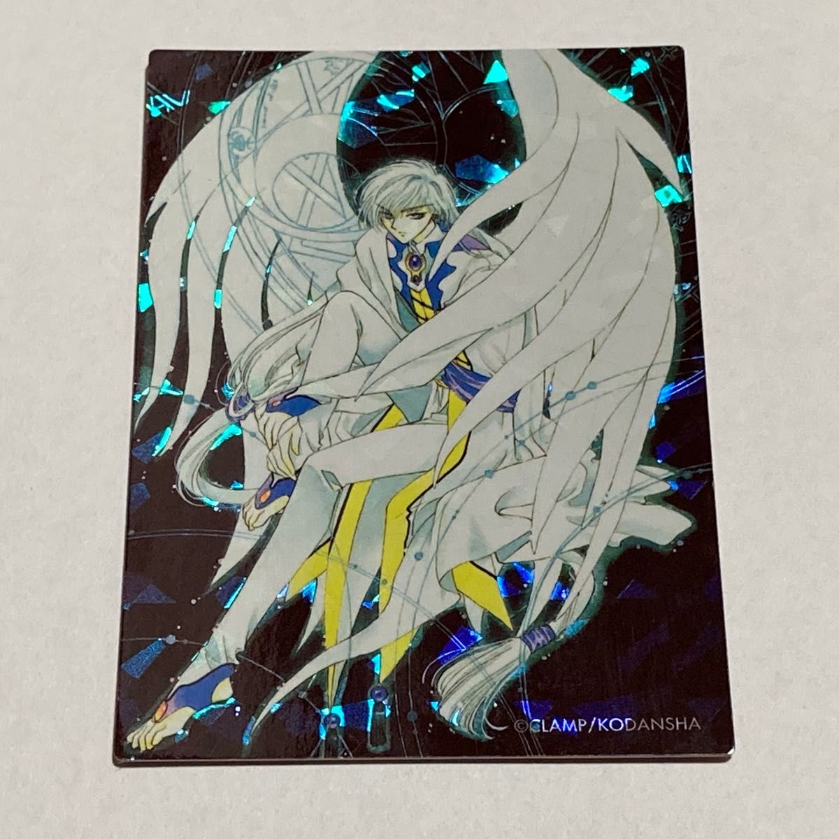 カードキャプターさくら 月城雪兎 月 ユエ ホログラム 原作絵 カードキャプターさくら 月城雪兎 月 ユエ ホログラム 原作絵