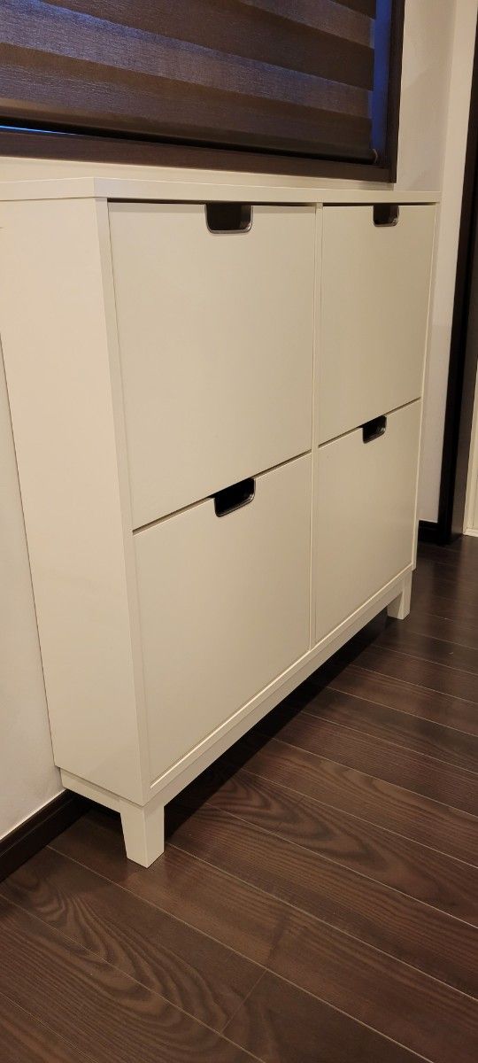 IKEA STALL ステル 新品 シューズボックス 2段×2 96×17×90 cm IKEA STALL ステル 新品 シューズボックス 2段×2 96×17×90 cm