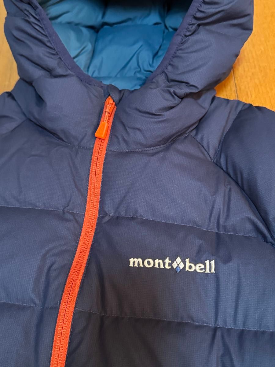モンベル mont-bell ウインドストッパー ダウンパーカ Kid's モンベル mont-bell ウインドストッパー ダウンパーカ Kid's