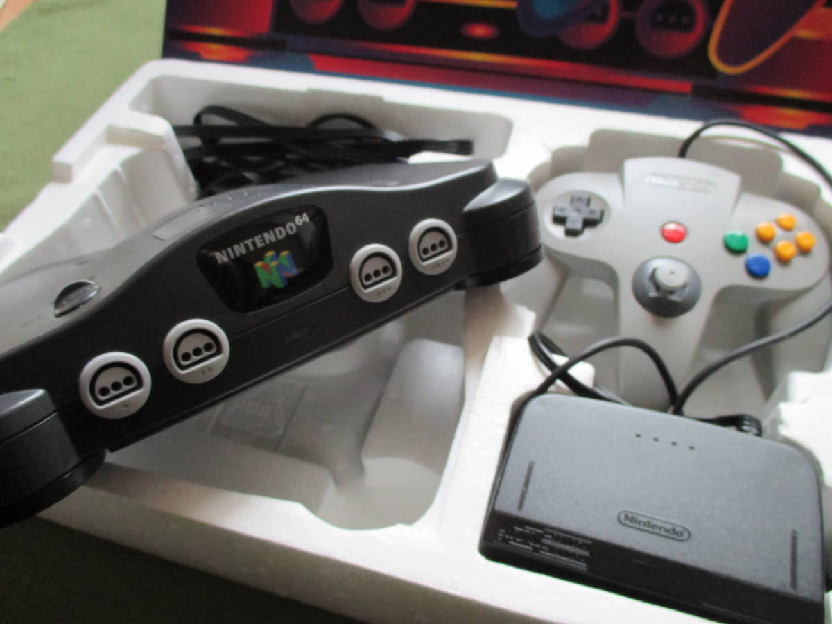 NINTENDO64 ニンテンドー64 任天堂64 本体 コントローラー 箱 取 NINTENDO64 ニンテンドー64 任天堂64 本体 コントローラー 箱 取