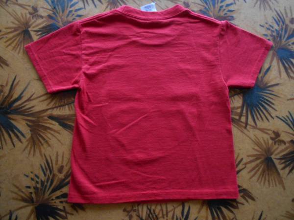  T-shirt no.73 JERZEES, child XS, red, cotton 50%, polyester 50% the US armed forces basis ground from came out thing center 