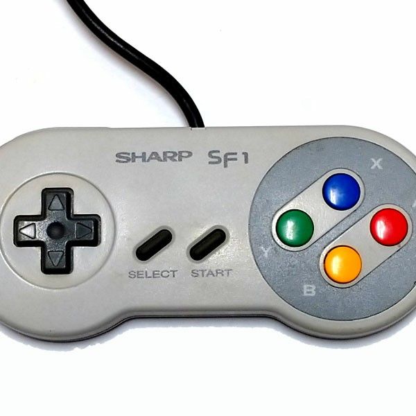 KNK12 希少 SHARP スーパーファミコンコントローラー SF1 KNK12 希少 SHARP スーパーファミコンコントローラー SF1