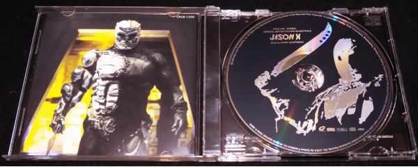 ジェイソンX 13日の金曜日 　サントラCD★国内盤　ハリー・マンフレディーニ　JASON X　Harry Manfredini　10作目宇宙編　_画像2