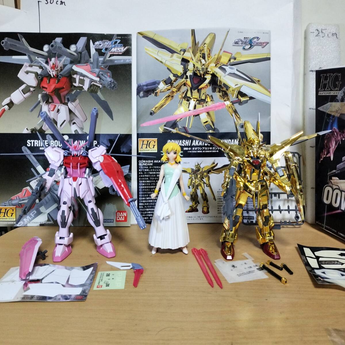 偉大な Yahoo!オークション I.W.S.P ストライクルージュ 1/144 HG - 完成品