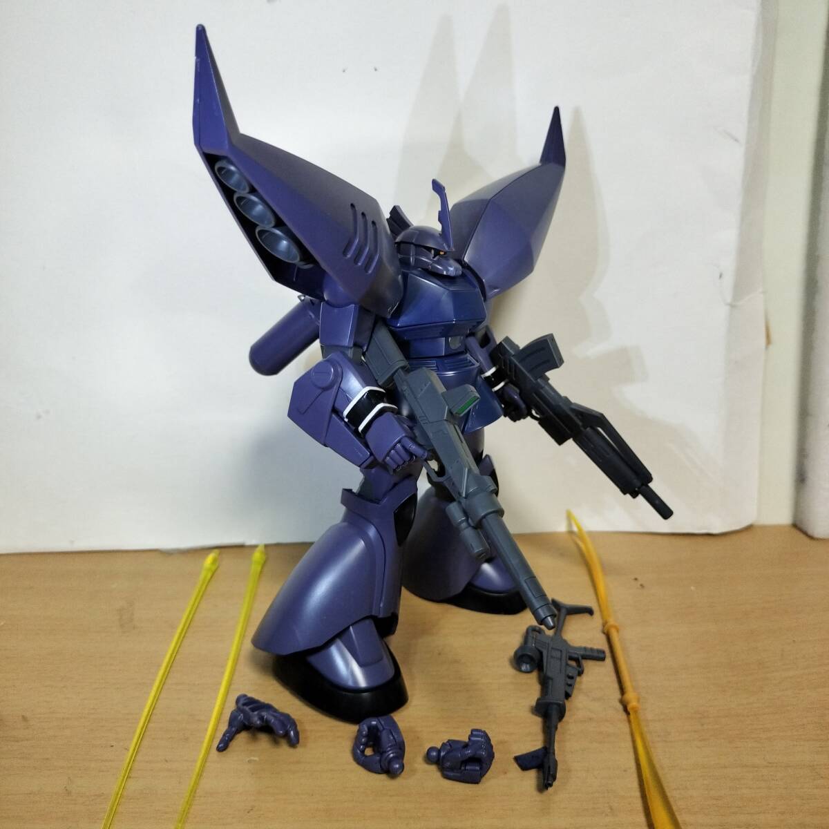 プレバン 限定 HGUC 1/144 リゲルグ 袖付き ユニコーンver 塗装