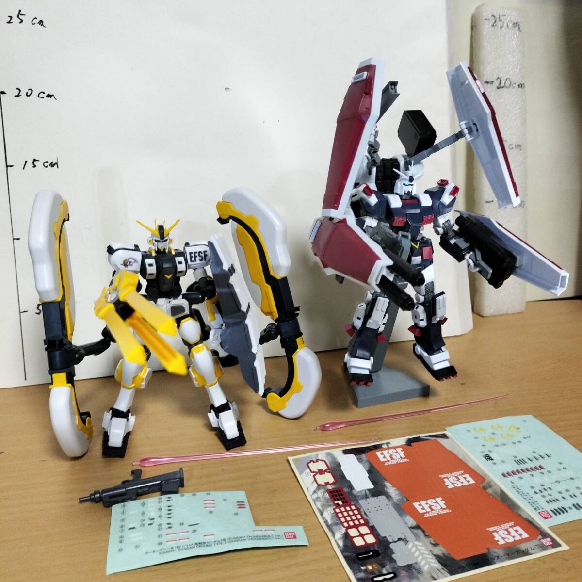 大学 兄弟割引 1/144 HGUC サンダーボルト アトラス フルアーマーガンダム 完成品