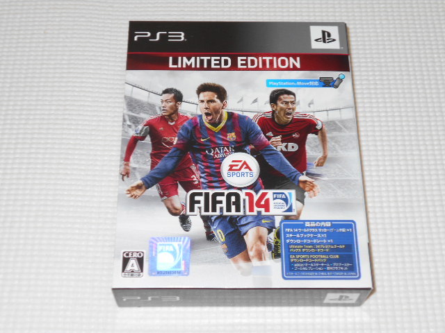 PS3★FIFA 14 ワールドクラスサッカー LIMITED EDITION★箱付・説明書付・ソフト付_画像1