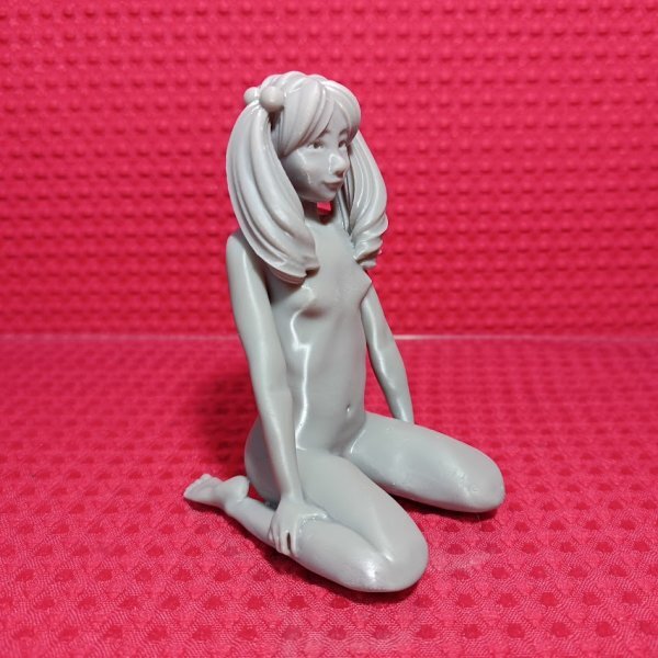 オリジナル品 創作品 美的工房 フィギュア 樹脂製 裸婦 女神 美女 縁起物 開運 幸運 カスタム ガレージキッド ハンドメイド? 小女4 4