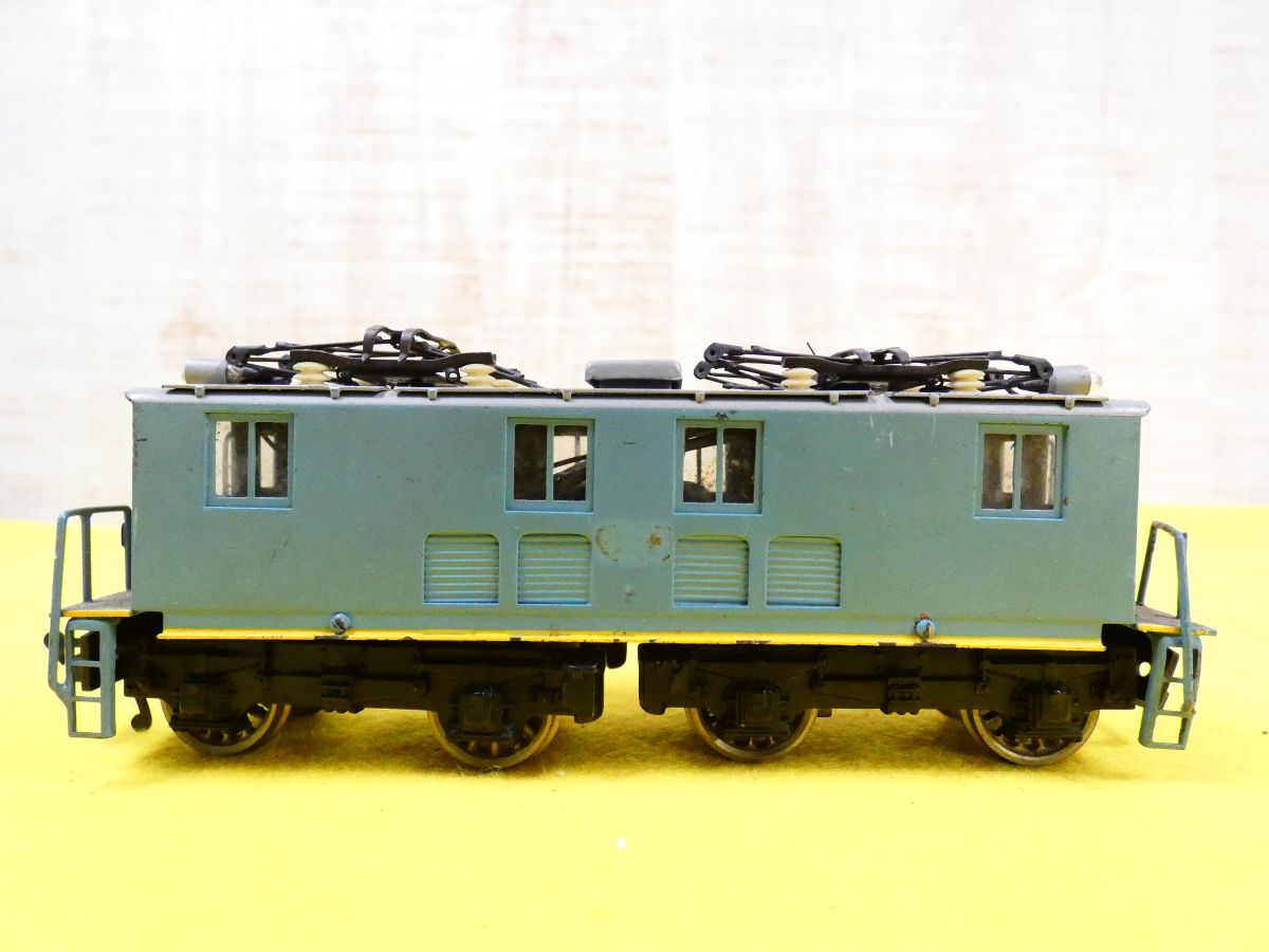 ED141,電気機関車、ジャンク、HOゲージ 60/7A52☆ジャンク HOゲージ 電気機関車 ED141 詳細不明 鉄道