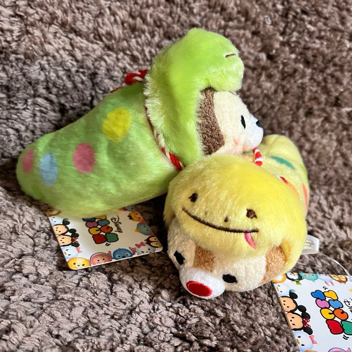 ディズニー ツムツム 干支 ぬいぐるみ 蛇 チップとデール ディズニー ツムツム 干支 ぬいぐるみ 蛇 チップとデール