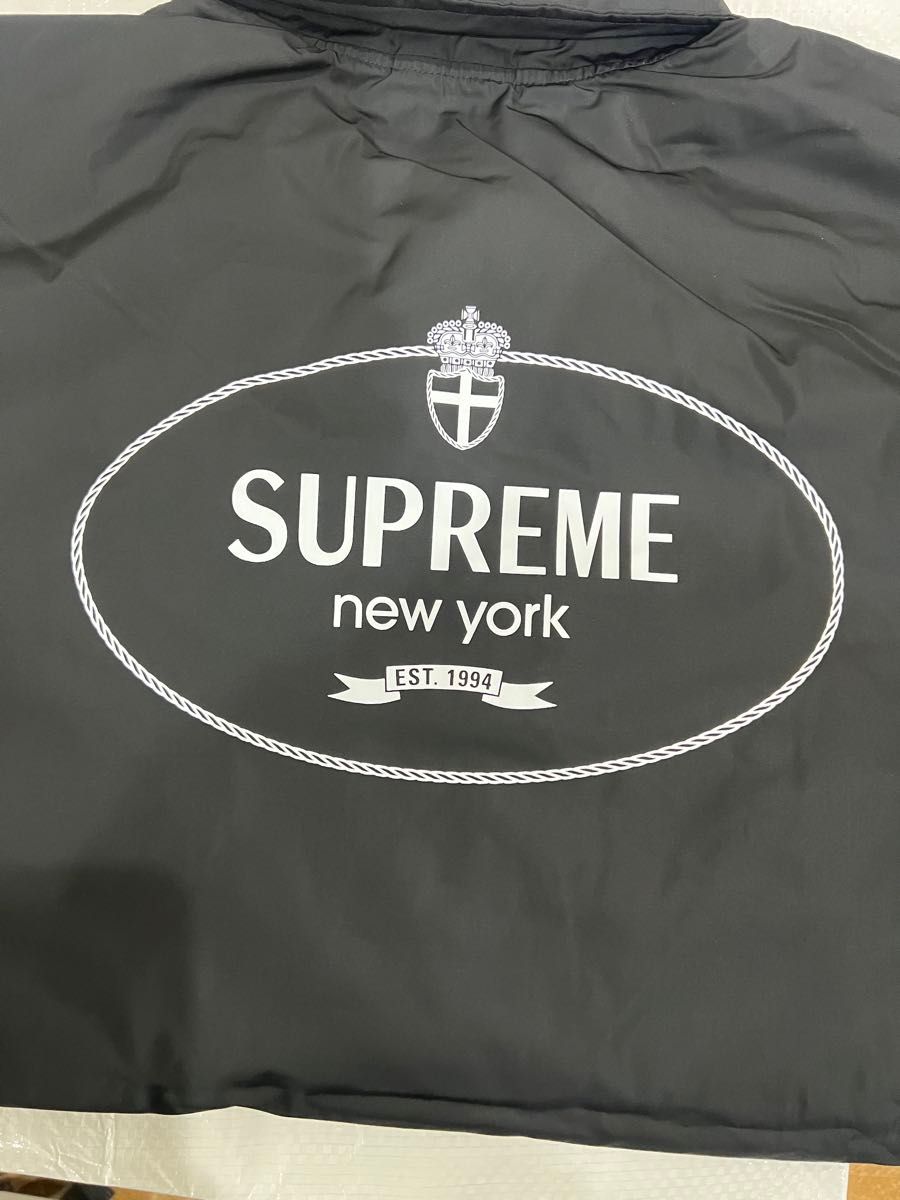 Supreme Crest Coaches Jacket Black|Yahoo!フリマ(旧PayPay Supreme Crest Coaches Jacket Black|Yahoo!フリマ(旧PayPay