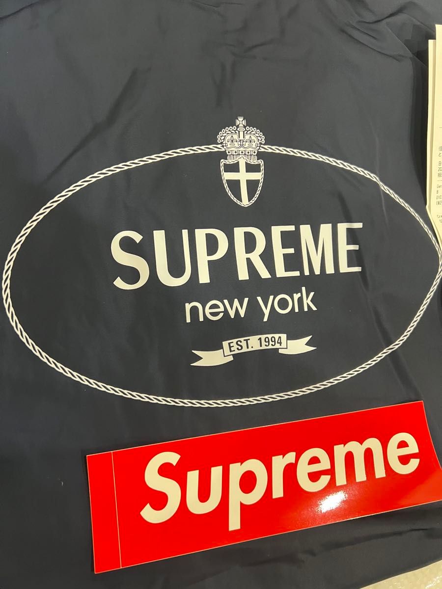 Supreme Crest Coaches Jacket Black|Yahoo!フリマ(旧PayPay Supreme Crest Coaches Jacket Black|Yahoo!フリマ(旧PayPay