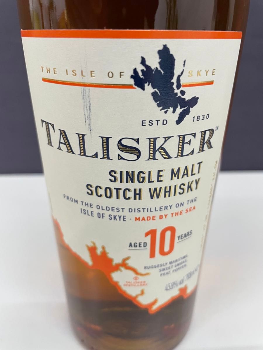 TALISKER タリスカー10年 シングルモルト スコッチウイスキー TALISKER タリスカー10年 シングルモルト スコッチウイスキー