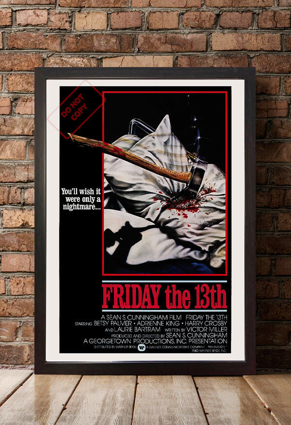 за границей постер [ Пятница, 13 ](FRIDAY THE 13TH)* Jayson /s блюдо / ужасы / хоккей маска 