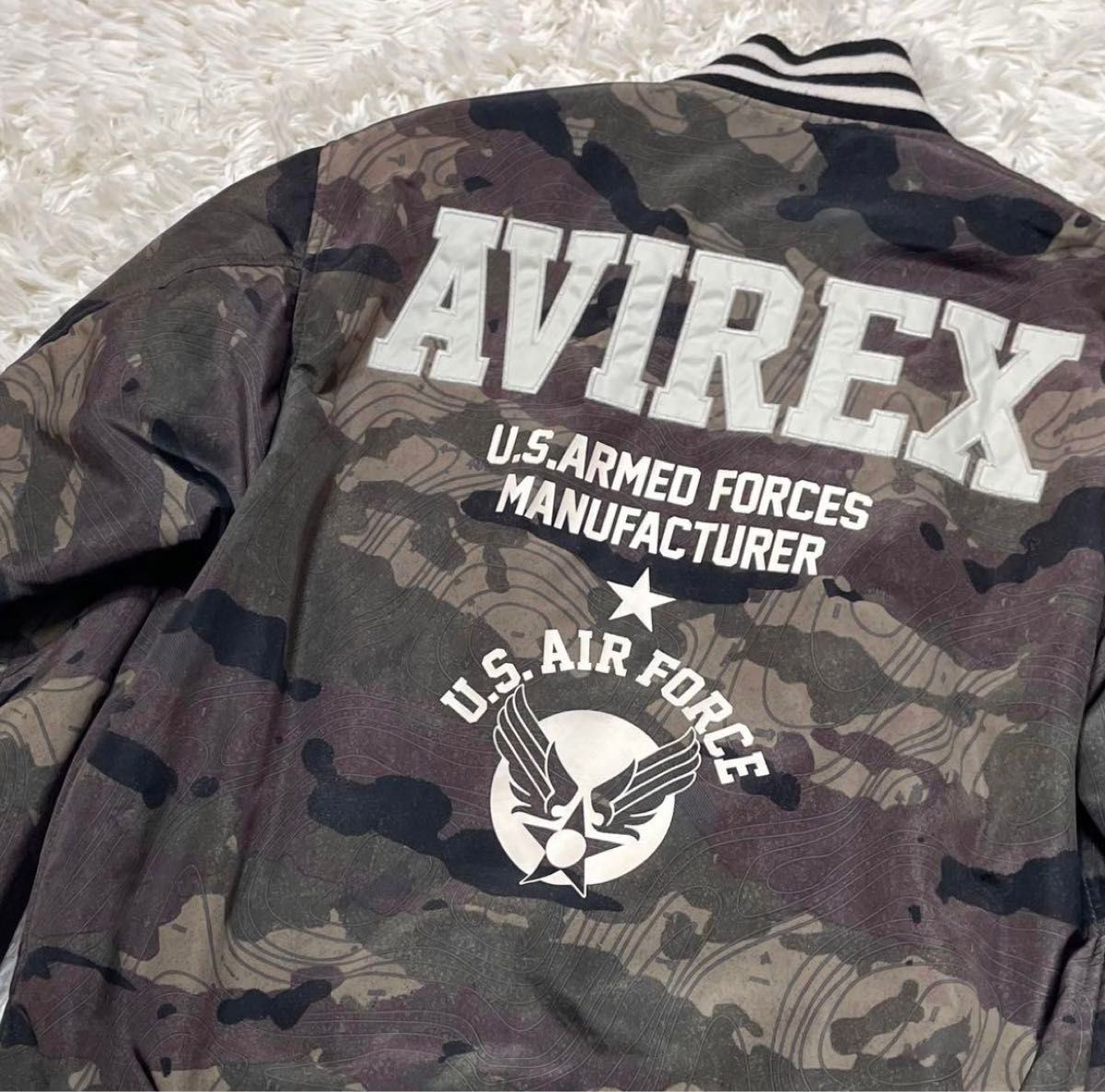 AVIREX 40周年 MA-1 カモフラ|メンズ AVIREX 40周年 MA-1 カモフラ|メンズ