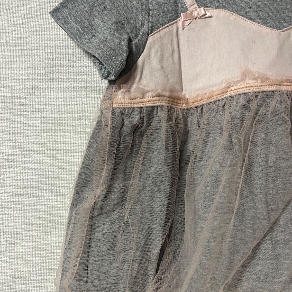 【SLAPSLIP】チュニック チュール付き カットソー 100
