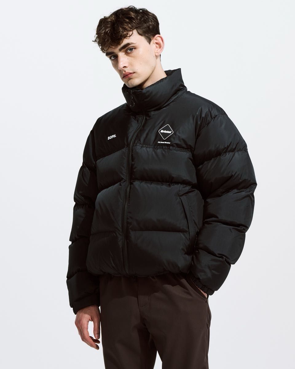新品未使用 FCRB STAND COLLAR DOWN JACKET BLACK Lサイズ 新品未使用 FCRB STAND COLLAR DOWN JACKET BLACK Lサイズ