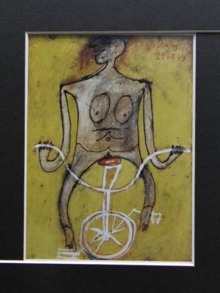 Jean Dubuffet、Cycliste Nue、海外版超希少レゾネ、新品額付、fan_画像3