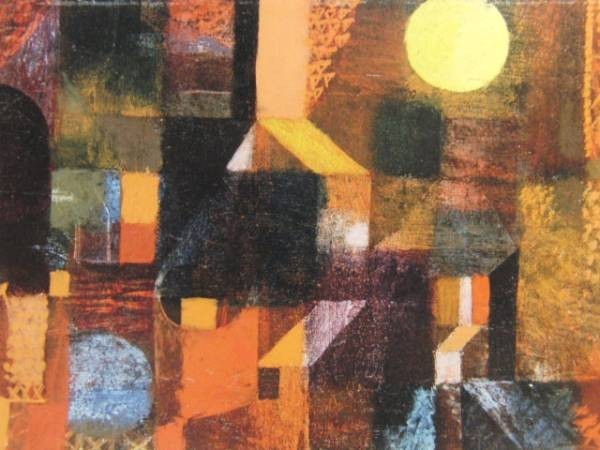 Paul Klee,ABSTRACT, overseas edition super rare rezone, new goods amount attaching,fan