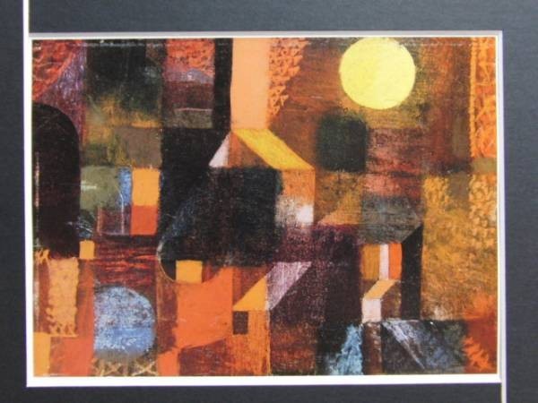 Paul Klee,ABSTRACT, overseas edition super rare rezone, new goods amount attaching,fan