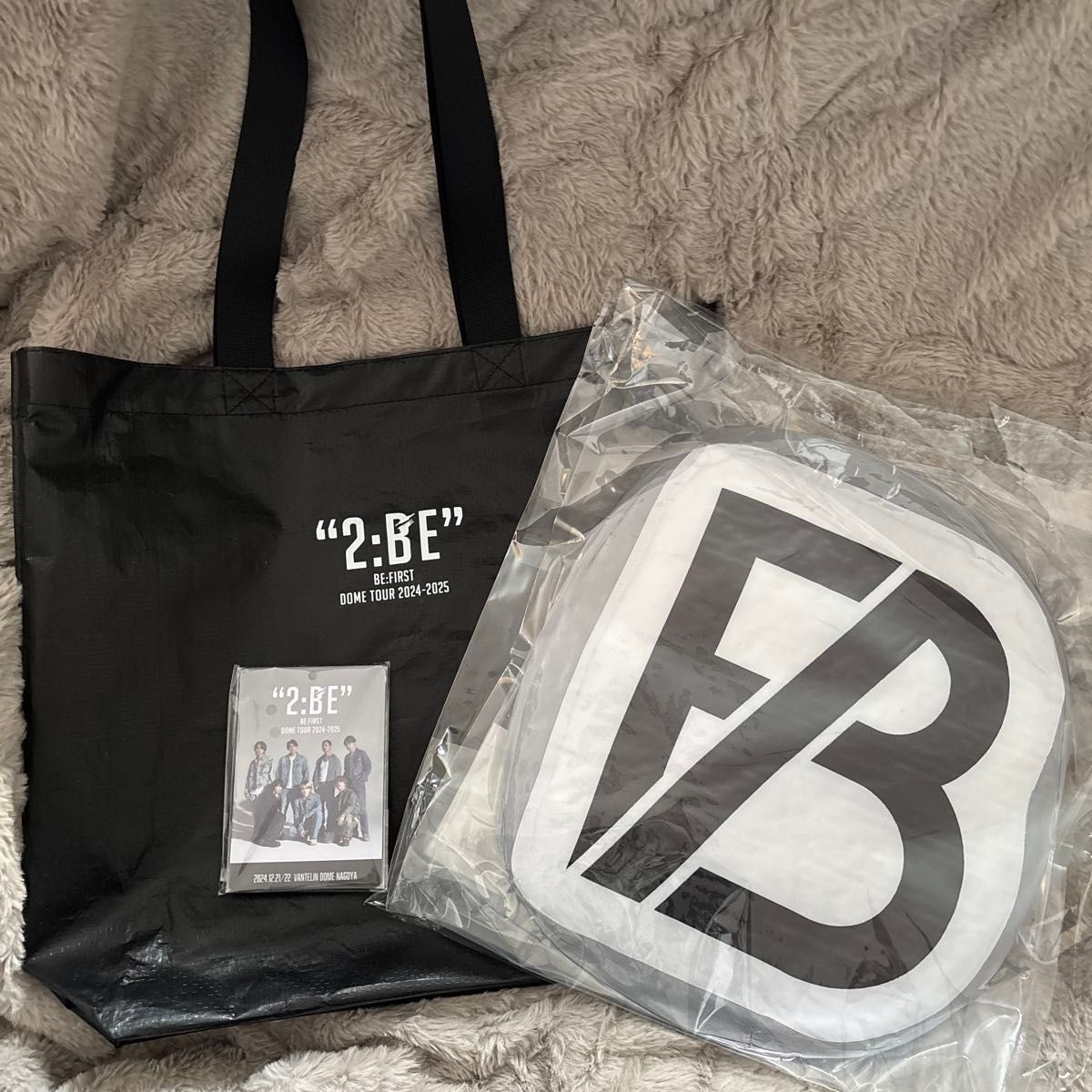 BE FIRST ドームツアー SS席特典 カバン+クッション+名古屋 BE FIRST ドームツアー SS席特典 カバン+クッション+名古屋